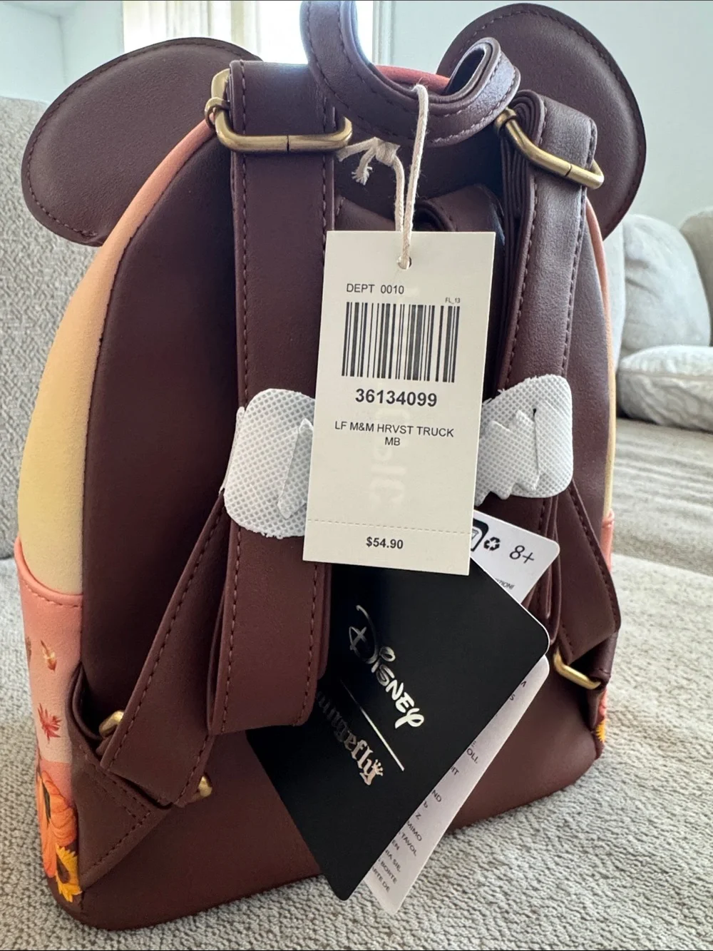 Loungefly Disney Fall Harvest Mini Backpack